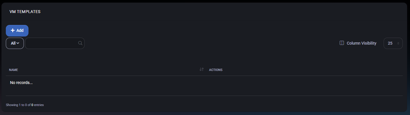 VM Templates