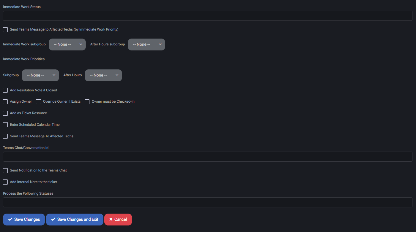 Scheduling Groups Policy