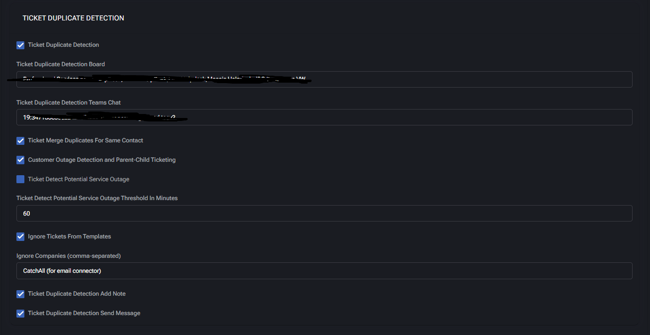 Ticket Duplicate Detection